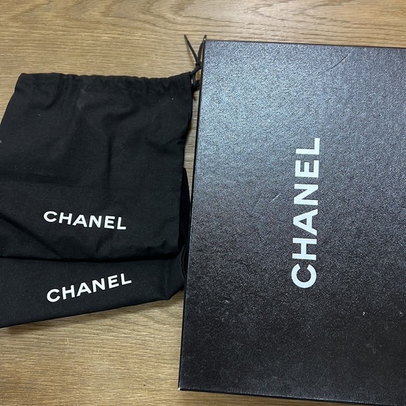 Chanel metallic open tow pump size 6.5 - Picture 9 of 9